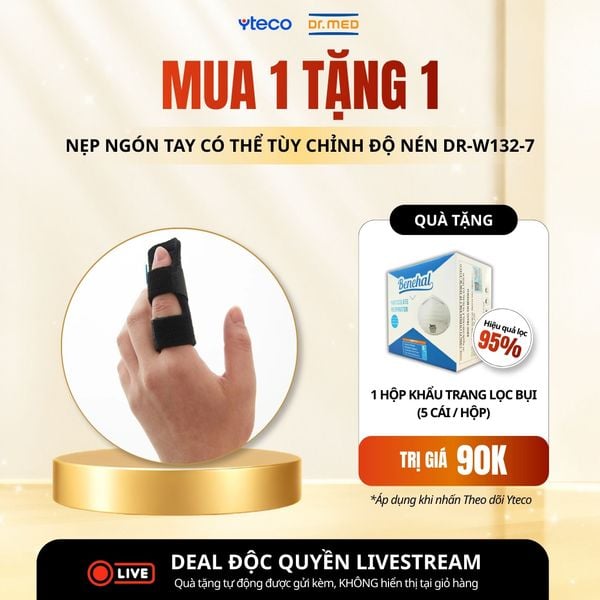 Nẹp ngón tay có thể tùy chỉnh độ nén Dr.MED DR-W132-7 - YTECO