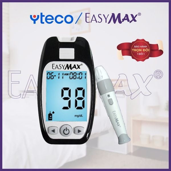 Máy đo đường huyết tự động không code EasyMax MU - YTECO