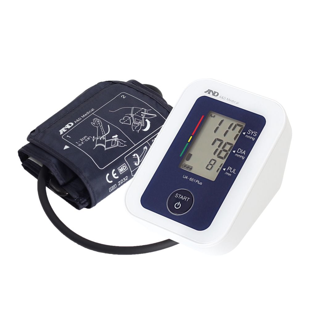 Máy Đo Huyết Áp Điện Tử Bắp Tay (AND, UA-651PLUS, ASIA , Nhật Bản) - YTECO