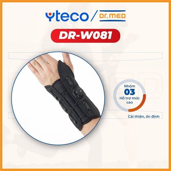 Bao đeo bảo vệ cổ tay Boa Dr.MED DR-W081 - YTECO