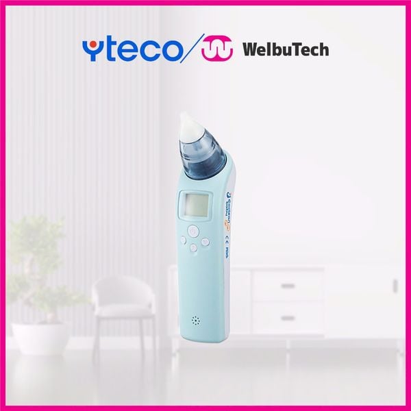 Máy hút mũi điện tử tự động dành cho trẻ sơ sinh và trẻ nhỏ (MAU XANH), MODEL: COB-200 - YTECO
