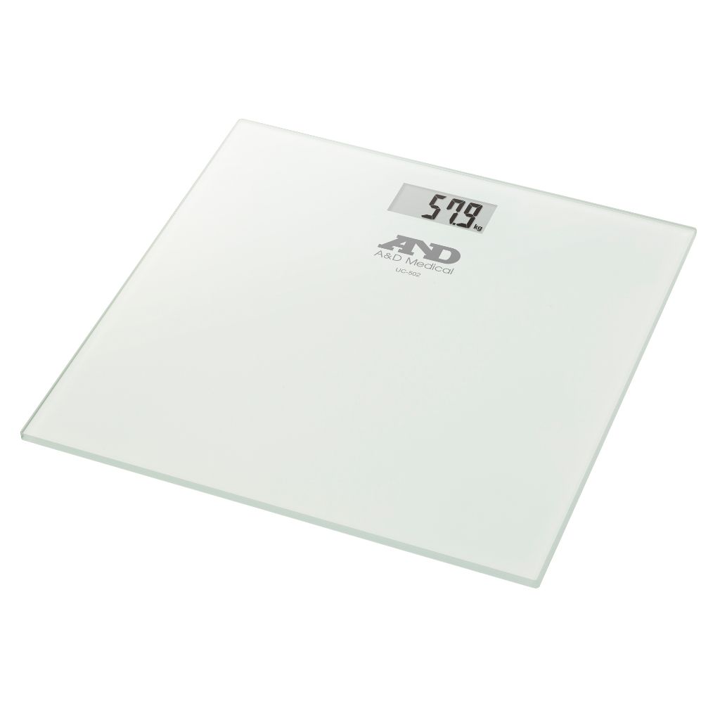 Cân sức khỏe điện tử mặt kính cường lực hiện đại AND UC-502