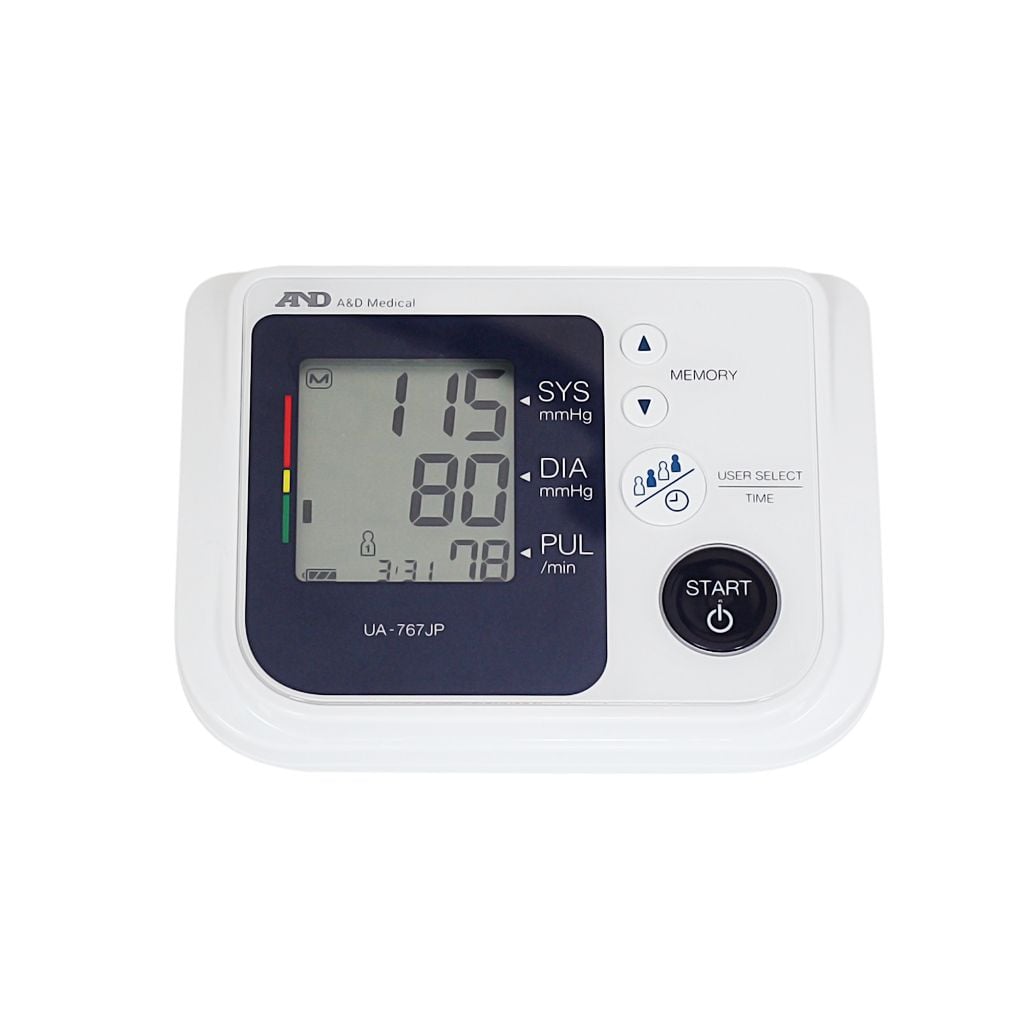 Máy Đo Huyết Áp Điện Tử Bắp Tay (AND, UA-767JP , ASIA /  UA-767 JP, EC, Nhật Bản) - YTECO