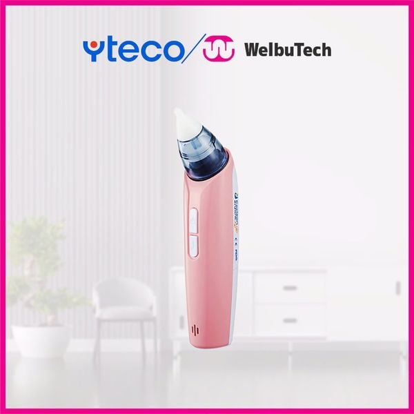 Máy hút mũi điện tử tự động dành cho trẻ sơ sinh và trẻ nhỏ COCLEAN ENFANT(PINK COLOUR), Model: COE-100 - YTECO