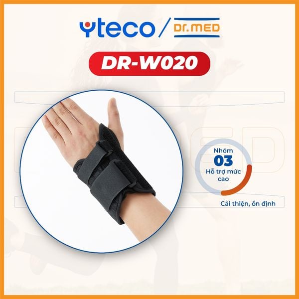 Bao đeo bảo vệ cổ tay ngắn Dr.MED DR-W020 - YTECO