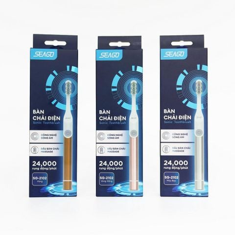 Bàn chải điện sóng âm Seago SG-2102 - YTECO