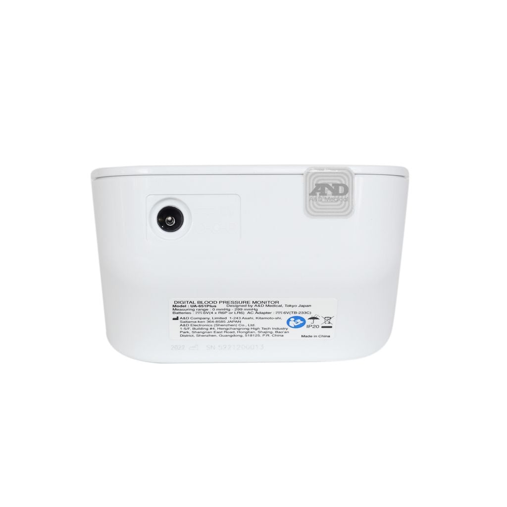 Máy Đo Huyết Áp Điện Tử Bắp Tay (AND, UA-651PLUS, ASIA , Nhật Bản) - YTECO