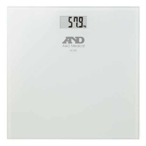 Cân sức khỏe điện tử mặt kính cường lực hiện đại AND UC-502