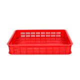  Sọt Sóng Nhựa Hở 1T Màu Đỏ Cao 100mm 