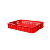  Sọt Sóng Nhựa Hở 1T Màu Đỏ Cao 100mm 