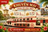  Voucher vé tàu 'Hà Nội 5 Cửa Ô' Toa Ô Cầu Dền 