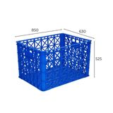 Sọt Nhựa Sóng Hở BPG8W-52V 8 Bánh Xe 