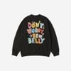  Áo Sweat ADLV  Belly Collage Logo Sweat shirt Màu Đen 