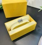  Vòng Tay, Lắc Tay SWAROVSKI Connexus bracelet Mixed cuts, Love is around, Blue, Rhodium plated 5690039 