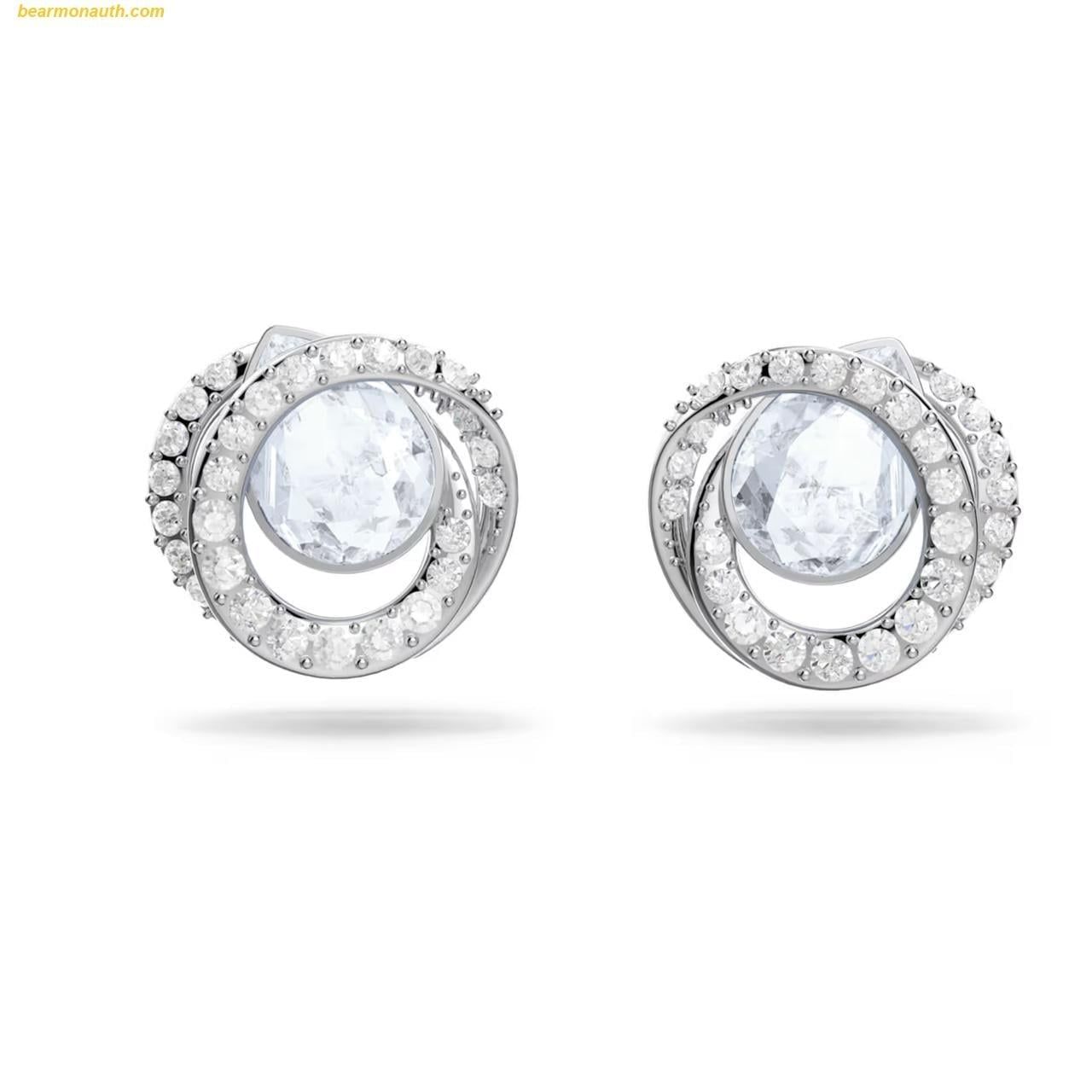  Bông Tai Swarovski Generation stud earrings Pear shape 5616264 Blue 