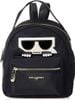  Balo Karl Lagerfeld Paris Women's Black Amour Small Backpack Màu Đen 
