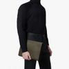  Túi Find Kapoor Clutch 32 Saffiano Set Màu Khaki 