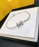  Vòng Tay, Lắc Tay SWAROVSKI Connexus bracelet Mixed cuts, Love is around, Blue, Rhodium plated 5690039 