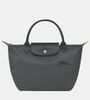 Túi Xách Longchamp Le Pliage Green Size S Handbag Graphite - Recycled Canvas Size S Màu Xám 