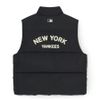  Áo Khoác Gile MLB Varsity Padded Vest New York Yankees Màu Đen 3ADVV1046 