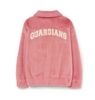  Áo Khoác Lông MLB Ecofur Varsity Jacket CLE Màu Hồng 3AFDVO236-45PKM 