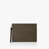  Túi Find Kapoor Clutch 32 Saffiano Set Màu Khaki 