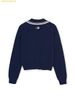  Áo Half-Zip MLB Women's Sportive Varsity Half-Zip Sweater New York Yankees (L.Navy) 3FKPV0344-50NYL 