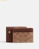  Ví Coach Card Holder Wallet In Signature Canvas CZ034 
