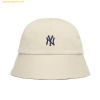  Mũ Bucket MLB Basic Dome Hat NY (L.Beige) 3AHT5502N-50BGL Begi 