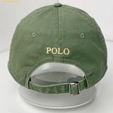  Mũ Lưỡi Trai Polo Ralph Lauren The Iconic Cotton Chino Ball Cap Green 