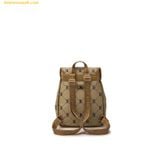  Balo MLB Dia Monogram Mini Backpack New Boston Red Sox Beige 7ABKMD45N-43BGS 