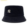  Mũ Bucket MLB Basic Corduroy New York Yankess 3AHTC0136-50BKS Đen 