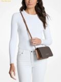  Túi Đeo Chéo Michael Kors Jet Set Medium Signature Logo Crossbody Bag Brown 35F5GTVC8B 
