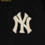  Áo Khoác Bomber MLB New York Yankees 3AJPV0634-50BKL Màu Đen Trắng 