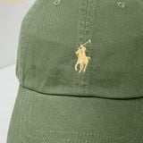  Mũ Lưỡi Trai Polo Ralph Lauren The Iconic Cotton Chino Ball Cap Green 