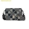 ÁTúi Đeo Chéo MLB Caro Jacquard Crossbody New York Yankees 3ACRM062N-43BKS Màu Đen