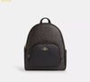  Balo Coach Large Short Signature Canvas Backpack Black CZ175 