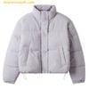 Áo Khoác Phao WHOAU High Neck Short Puffer Padding WHJPE4V15F - Tím