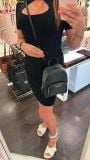  Balo Mini Michael Kors Jaycee XS Convertible LEATHER Backpack Màu Đen 