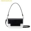  Túi Đeo Vai Find Kapoor Lia Bag 19 Crinkled White Black - SKU TDB19CW 