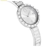  Đồng Hồ Swarovski Matrix bangle watch Swiss Made, Crystal bracelet, White, Stainless Steel 5677487 
