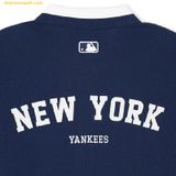  Áo Polo MLB Overfit Varsity New York Yankees 3APQV0143-50NYS Màu Xanh Navy 