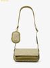  Túi Đeo Chéo Michael Kors Jet Set Travel Small Signature Logo Crossbody Bag With Pouch Oregano 35F6GTVC0V 