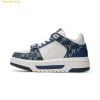 Giày Thể Thao MLB Chunky Liner Mid Classic Monogram New York Yankees Navy 3ASXCMM4N-50NYS