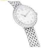  Đồng Hồ Swarovski Matrix tennis 7-link watch Swiss Made, Metal bracelet, Silver tone, Stainless steel 5673022 