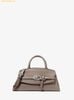  Túi Xách Michael Kors Greta Small Leather Satchel Mushroom 35F6SG8S1L 