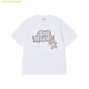 Áo Phông ADLV Ac Bear Spray Short Sleeve T-Shirt Trắng