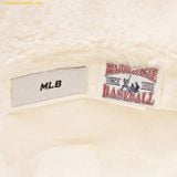  Mũ Bucket MLB Fur Bucket Hat BOS (L.Beige) 3ABQM134N-50INS Trắng 