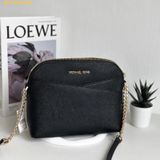  Túi Đeo Chéo Michael Kors Jet Set Travel Medium Dome Crossbody Bag Black 35F1GTVC6T 