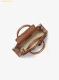  Túi Xách Michael Kors Greta small convertible leather shoulder bag Luggage 35F6GG8S1L 